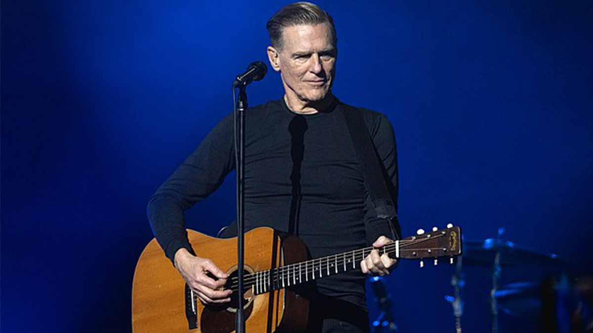 Audience at a Bryan Adams concert